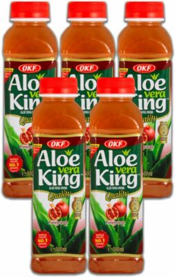 5x500ml] OKF Aloe Vera King Getrnk GRANATAPFEL Drink inkl.5x0,25  EINWEG-Pfand | eBay.de