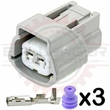 2 Way Nissan CAM, Knock, VVT, & VCT Plug Connector Kit for Nissan # E02FG-RS