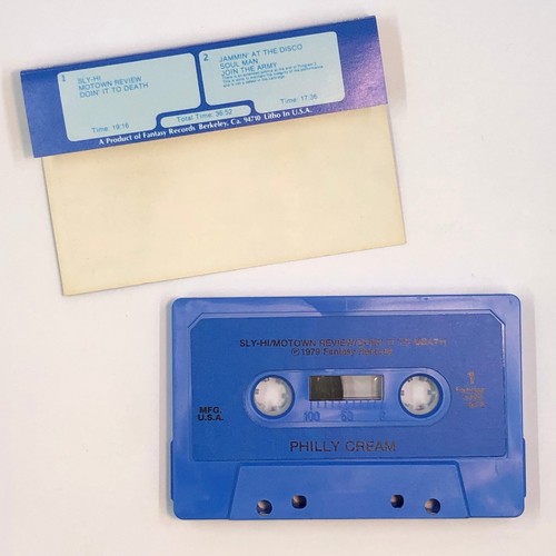 PHILLY CREAM SELF-TITLED Cassette Tape 1979 Funk Soul Rare - Picture 4 of 5