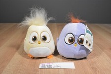 Toy Factory Angry Birds One Yellow/One Purple Hatchlings 2018 Plush 310-426-1 