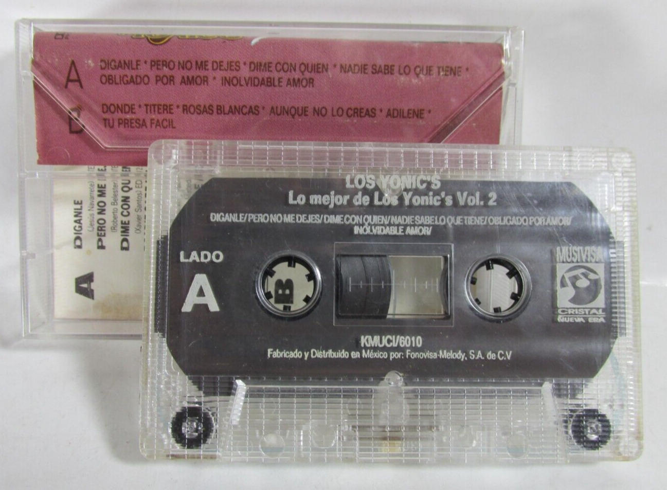 Los Yonics Cassette Tape Lo Mejor Vol. 2 Mexico Grupero Latin eBay