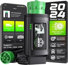 ANCEL HD210 Bluetooth OBD Heavy Duty Truck Scanner Speed Limit and Idle Reset