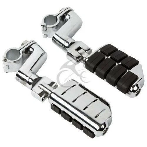 Reposapiés delantero carretera estriberas abrazadera de montaje apta para Honda GoldWing GL1800 Foto 3 de 4