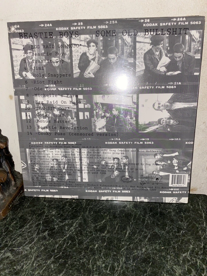 Beastie Boys Some Old Bullshit Lp Vinyl Sealed New 1990s Press Foto 2 de 3