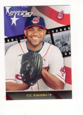 2002 Studio C.C. Sabathia (HOF) #181 Cleveland Free Shipping