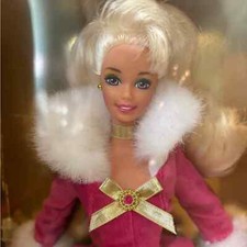 BARBIE Winter Rhapsody Doll Avon Exclusive Special Edition 1996 By Mattel