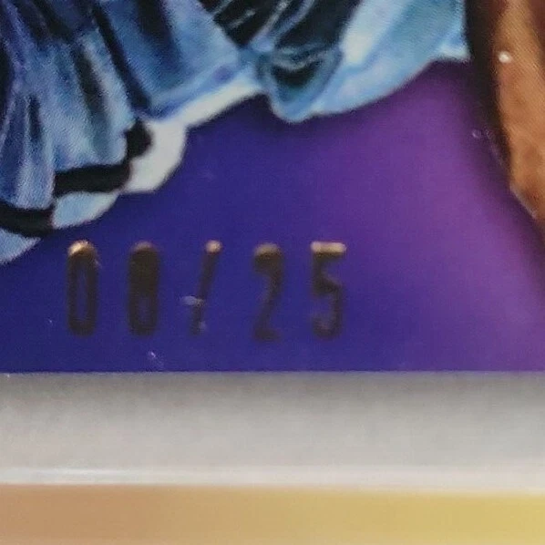 🟧⬛️2021 GOODWIN ADLEY RUTSCHMAN PREMIUM MEMORABILIA 2 COLOR PATCH 8/25 ORIOLES - Image 3 of 4