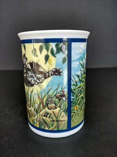 Taza cómica gato gato "al acecho" Danbury como nueva Gary Patterson colección de caza - Imagen 7 de 11