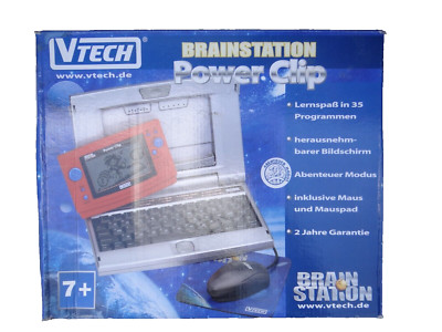Brainstation Power Clip Lerncomputer Kinder Schule Computer 90er VTech NEU OVP