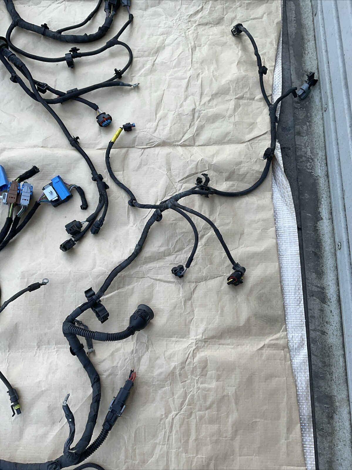 14-17 Maserati Quattroporte Main Engine Harness Wires Wiring Assembly 670003795