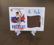 2022 Chronicles America's Pastime Reiss Knehr Autographed Relic Rookie Card 4/25