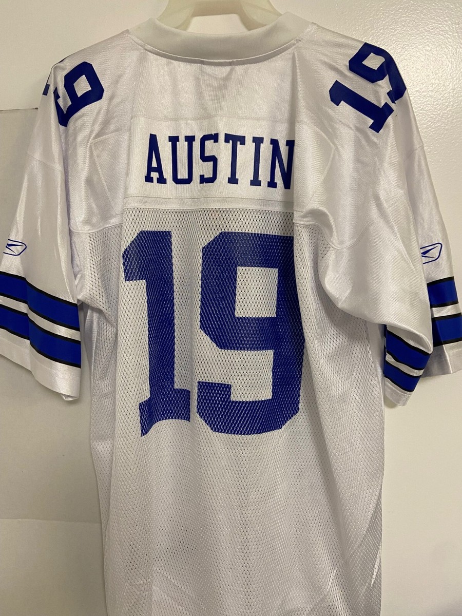 Dallas Cowboys Men's NFL White Rep. Jersey Miles Austin #19 Reebok