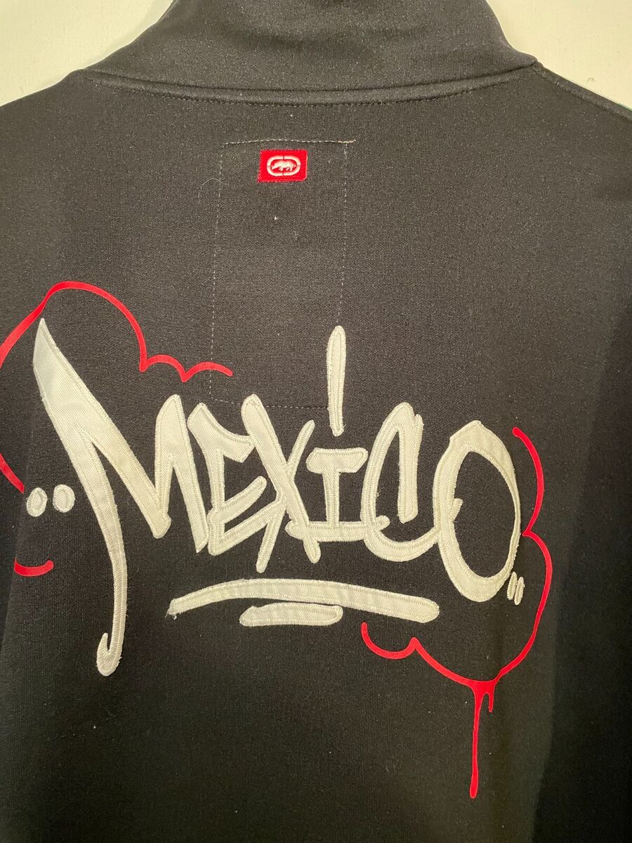 ECKO UNLTD Vintage Mexico Day Of The Dead 3XL Zip front ECKO UNLTD Vintage Mexico Day Of The Dead 3XL Zip front