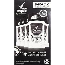 Degree Men Adrenaline Series Antiperspirant & Deodorant 2.7oz 5pack +1.7oz extra