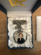 The iron lady Margaret Thatcher limited edition pocket watch