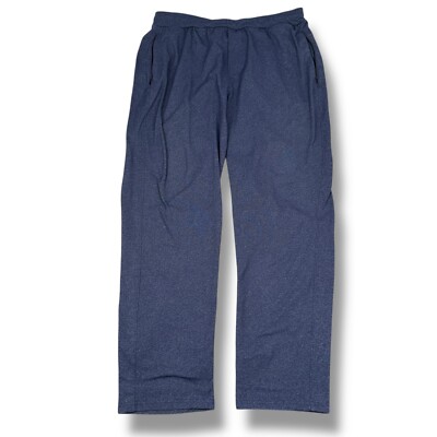 Public Rec All Day Every Day Pants Men s 36 x 30 Blue Drawstring Stretch Casual