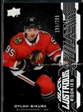 2018-19 SPx UD Black Lustrous Rookies Dylan Sikura Rookie 199/299 #LR-DS