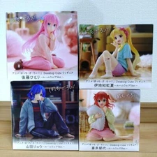 Bocchi the Rock Hitori Nijika Ryo Ikuyo Roomwear Desktop cute Figure Set of 4