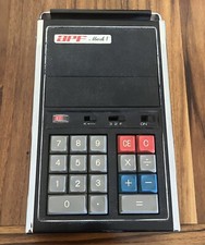Vintage APF Mark V Fliptop Electronic Calculator Untested