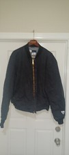 Workrite Fire Resistant Bomber Jacket Large BLK w Zip