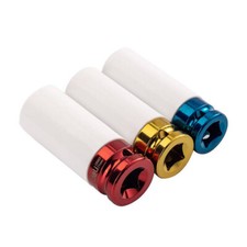 LOT DE 3 DOUILLES A CHOC IMPACT AVEC PROTECTION DES JANTES ALU 17 19 21 mm