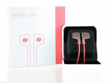 Urbanista London In Ear Stereo Headphones With Hands Free Microphone Red New