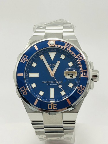 OROLOGIO PAUL PICOT YACHTMAN CLUB UOMO - 1251ZLR automatico vetro zaffiro |  eBay