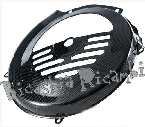 COPRIVOLANO COPRIVENTOLA NERO IN FERRO PER VESPA 50 - Foto 3