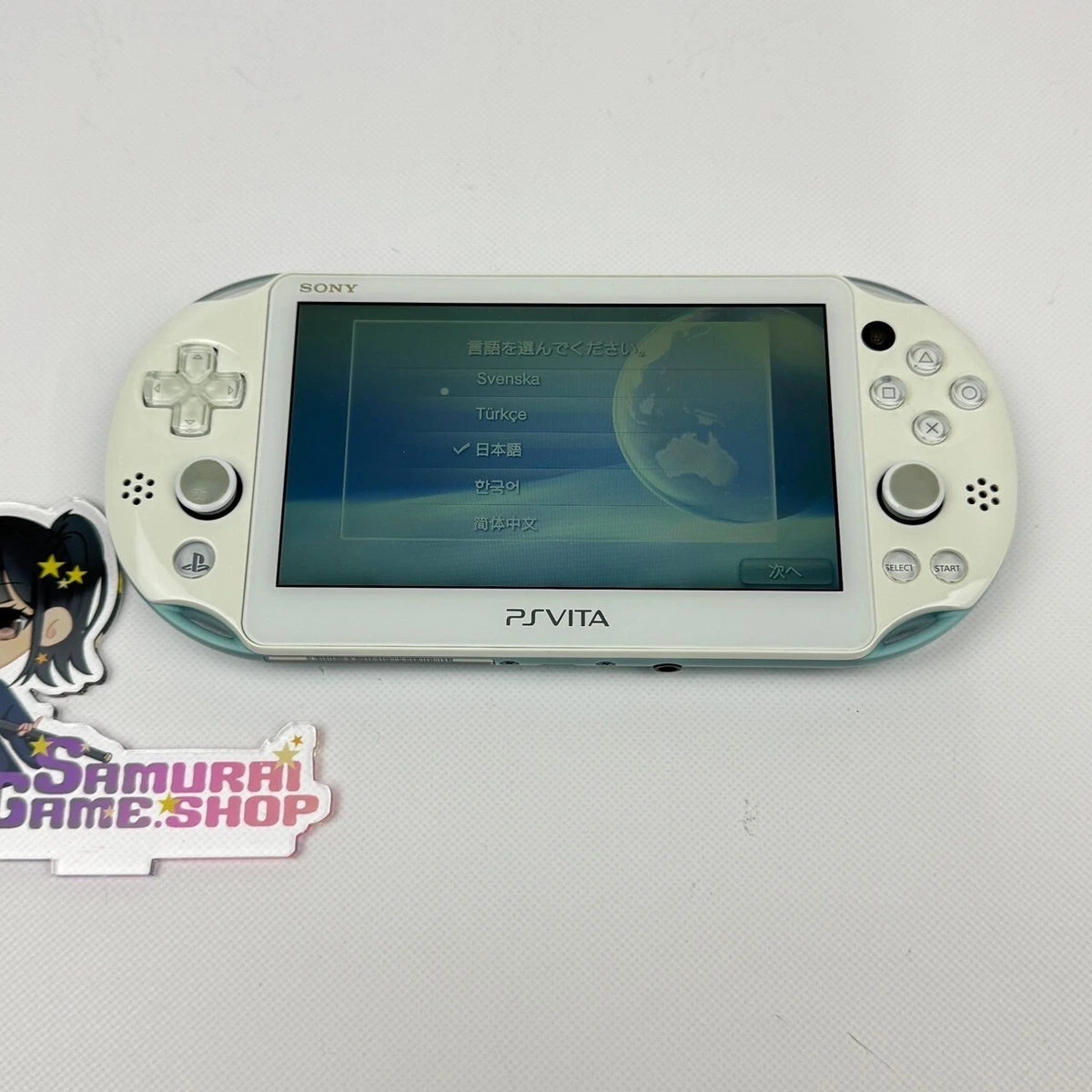 Sony PlayStation Vita Blue Region Free Video Game Consoles for