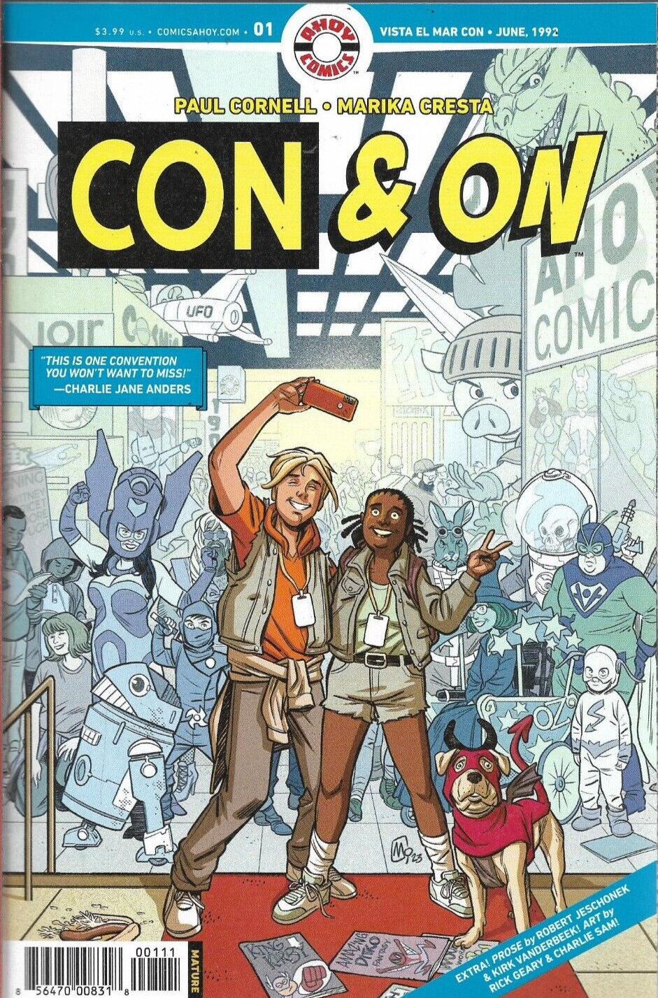 CON AND ON (2023) #1 A - New Bagged (S)