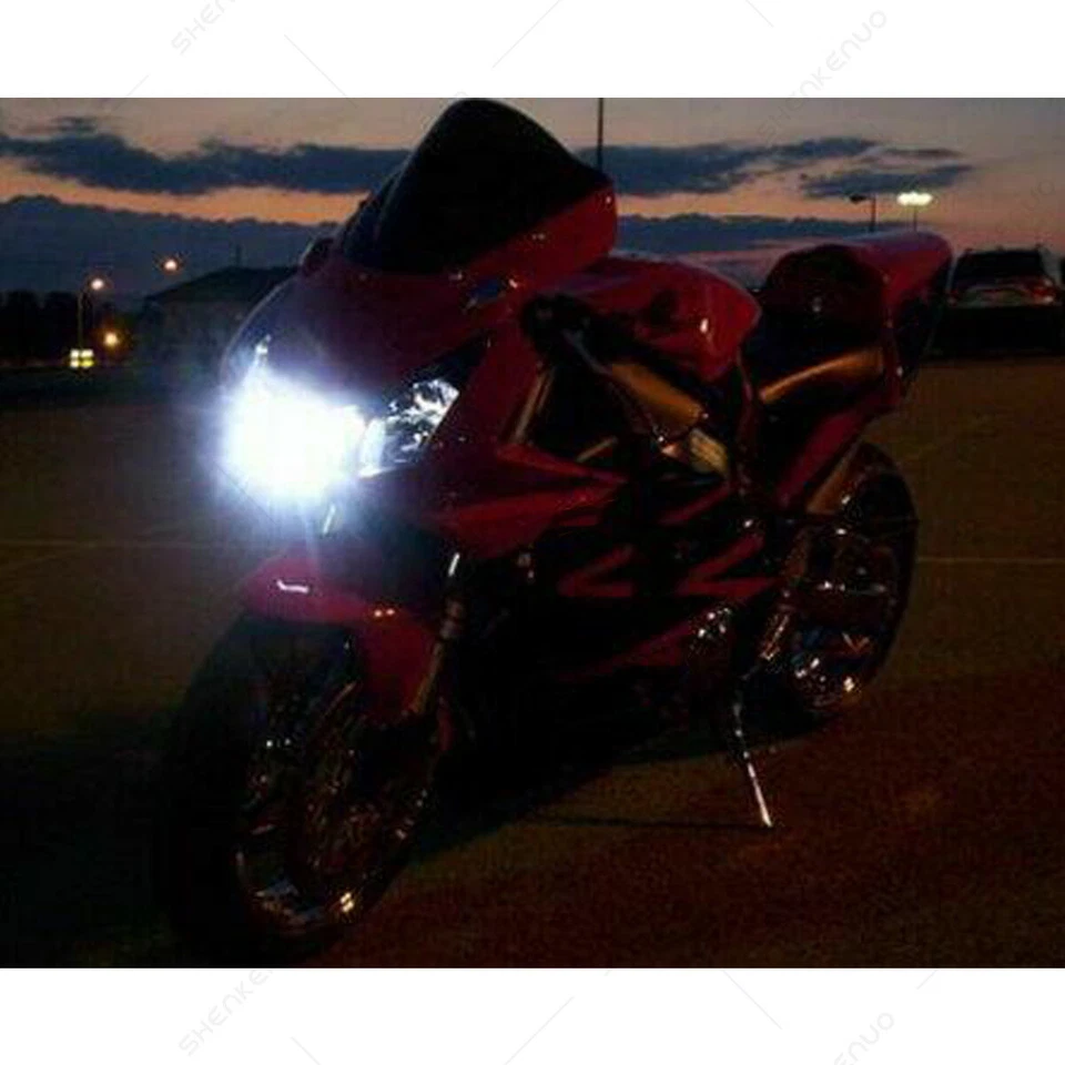 Para BMW R1150RS R1150RT - 2X 12961 / T10 LED Bombillas de luz de estacionamiento 55W 6000K Blanco Foto 4 de 4