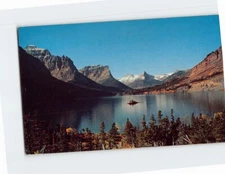 Postcard St. Mary Lake & Wild Goose Island Glacier National Park Montana USA