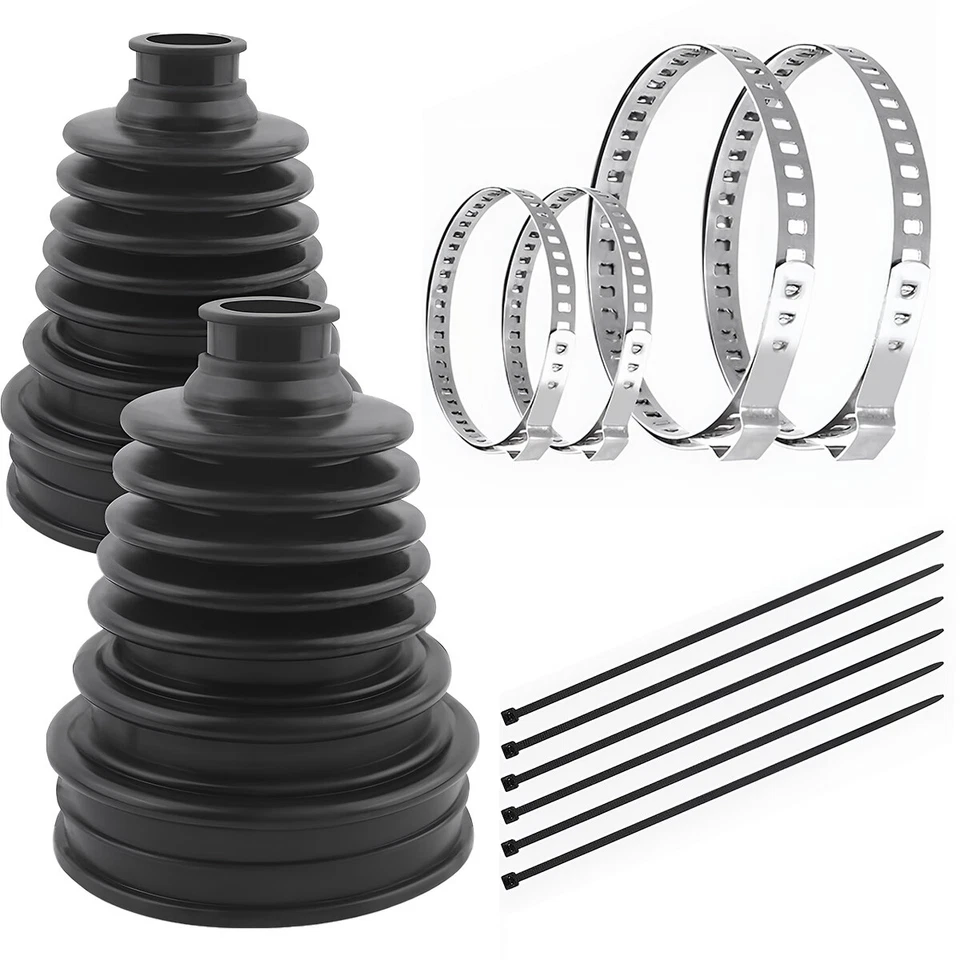 4x Eje de transmisión CV Junta Bota Kit Universal para Coche Velocidad Constante Cubierta Antipolvo Foto 4 de 4
