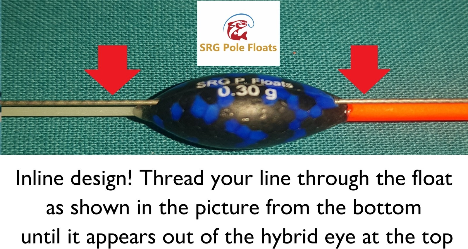 SRG Pole Floats Individual 'Hybrid' floats - 8 Designs to choose from ...