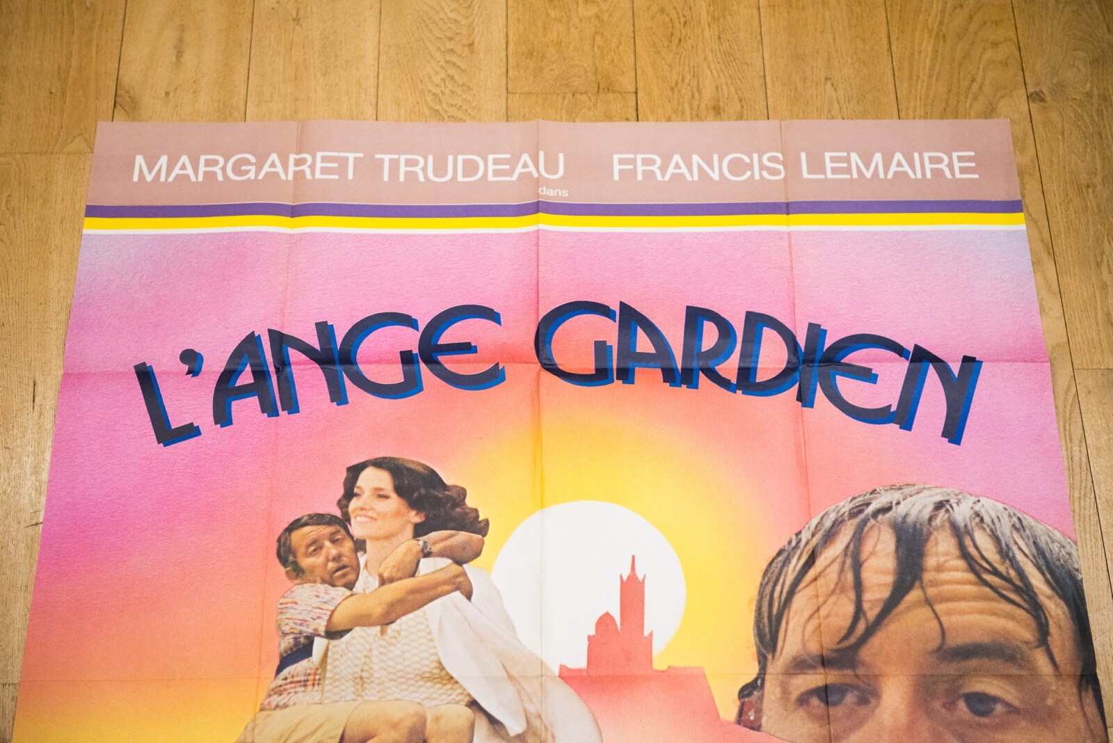 L'ANGE GARDIEN Affiche cinéma 120x160 FOURNIER, MARGARET TRUDEAU