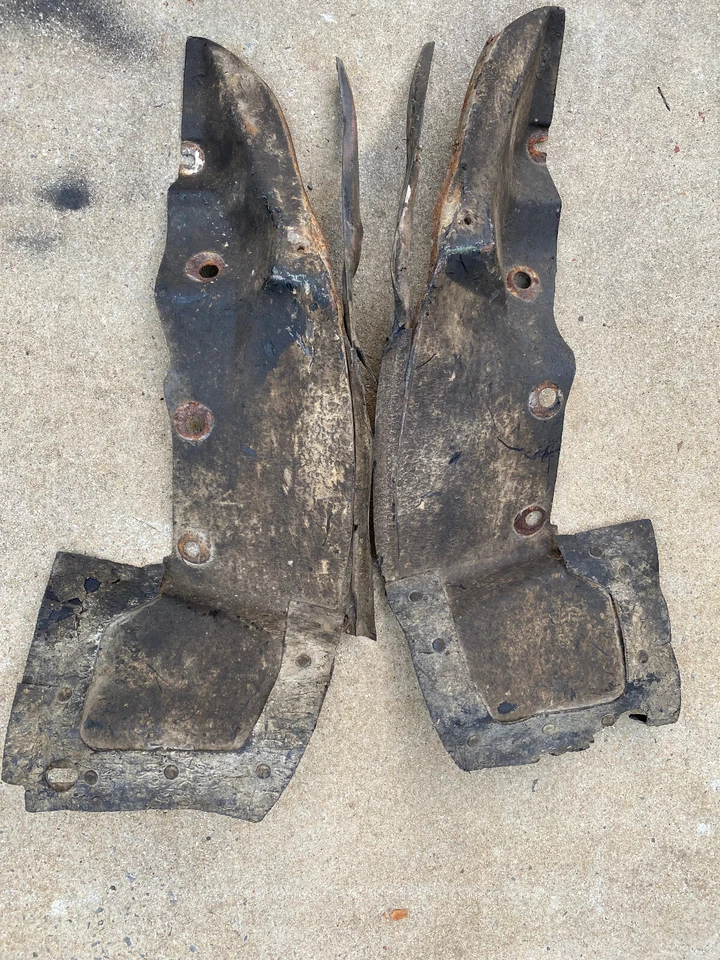 1978 Dodge Aspen Plymouth Volare Both INNER FENDER SPLASH SHIELD - Image 3 of 4