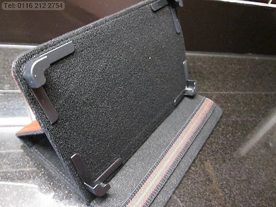 Braunes starkes Winkelgehäuse/Ständer für ASUS MeMO Pad HD 7 ME173X Tablet PC