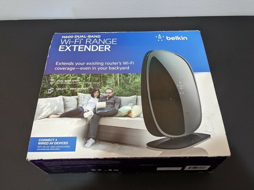 Belkin N600 Dual-band Wi-Fi Range Extender F9K1106 - 第 3/4 張圖片