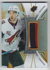 2016-17 UD SPX ANTHONY DeANGELO RC PATCH /15 ROOKIES 3 CLR R-AD Authentic Coyote