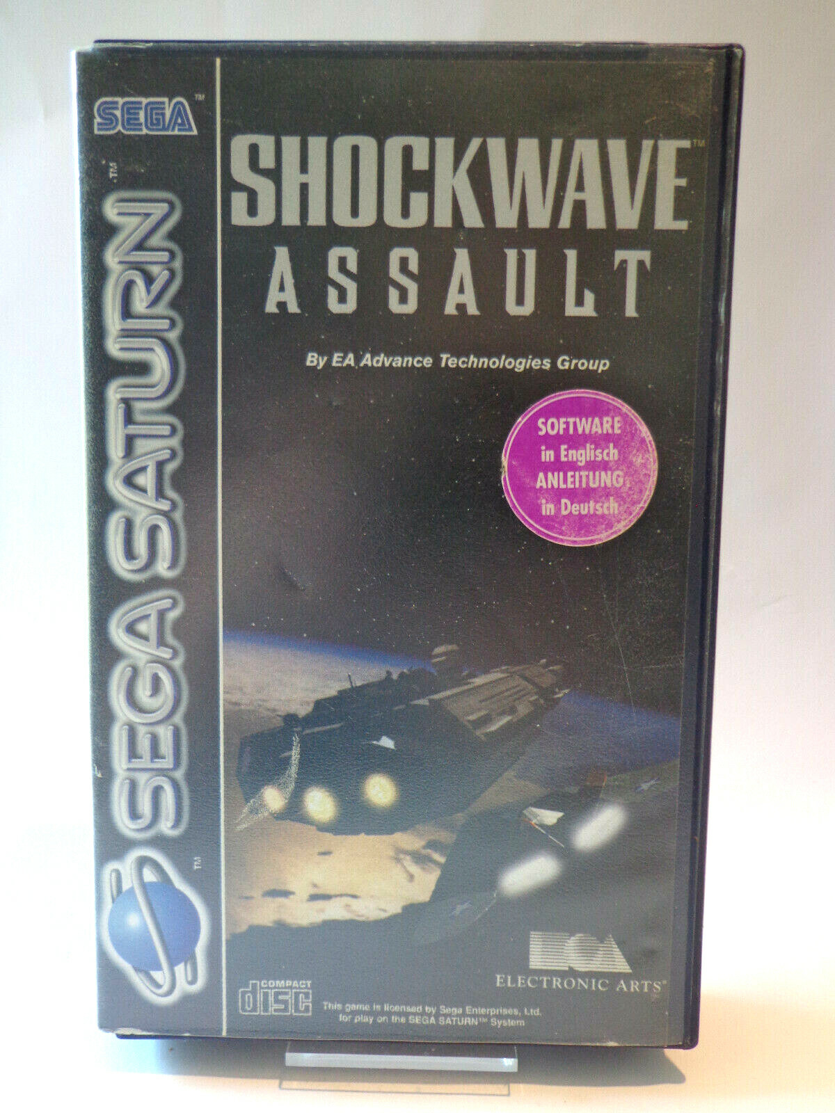 SEGA Saturn Jeu - Shockwave Assault Avec OVP PAL 11239079