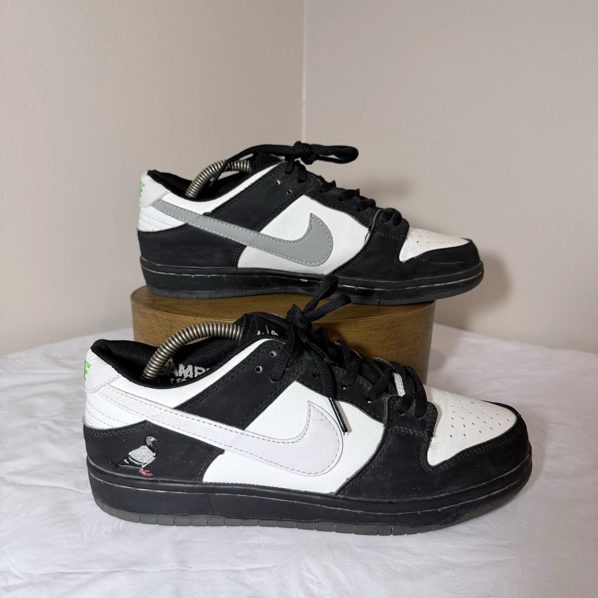Nike Jeff Staple x Dunk Pro SB Laser-Etched Low Panda Pigeon for