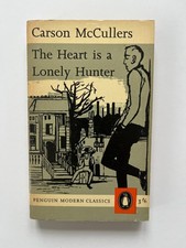 The Heart is a Lonely Hunter  ~ Carson McCullers 1961 Penguin vintage paperback