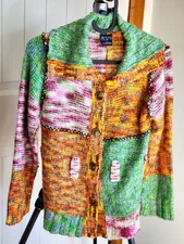 The Childrens Place Girls Kids Knit Sweater Buttons Cardigan Knitted 7/8 Boho