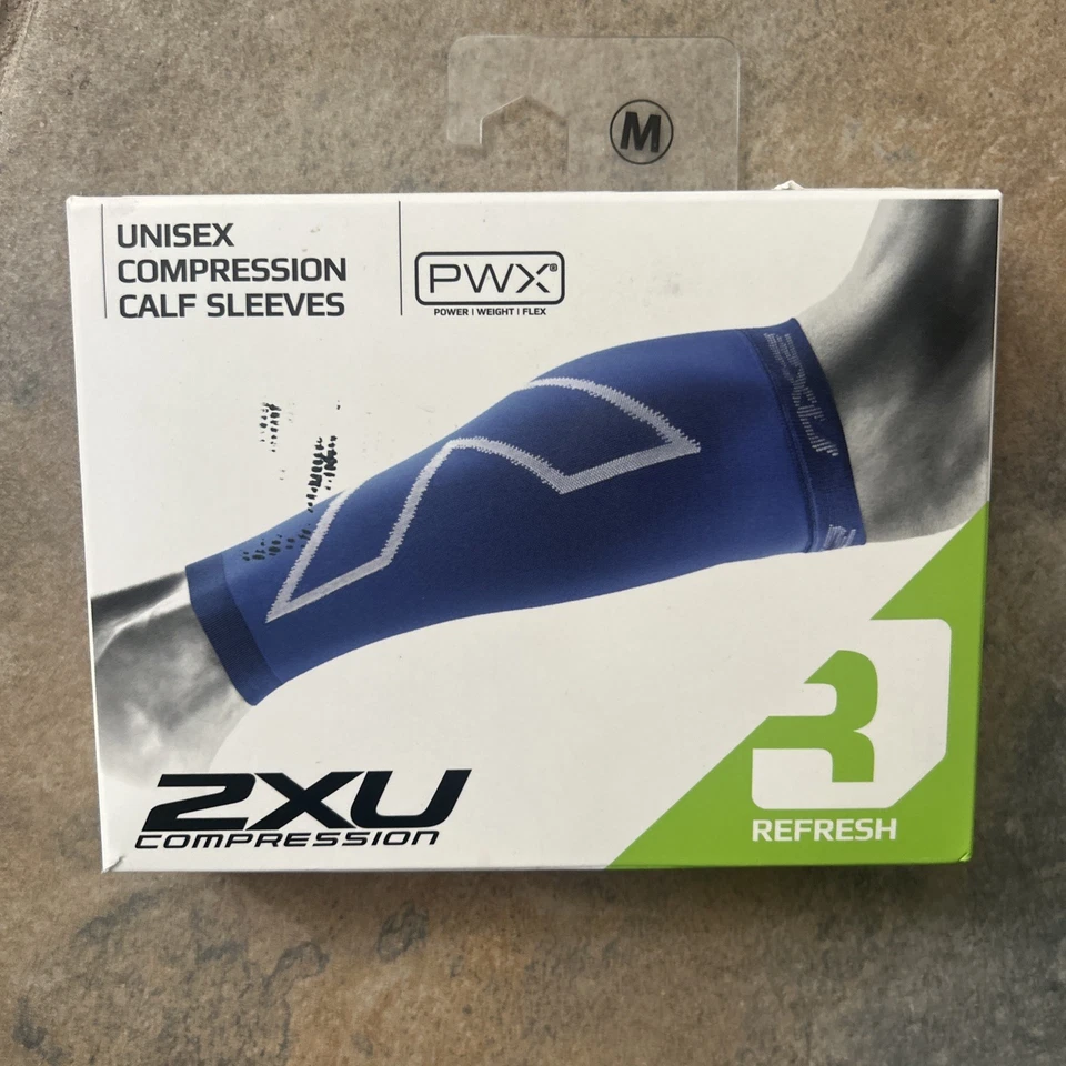 2XU X Compression Unisex Calf Sleeves Mag/lgy Large On Sale For Limited Time - Image 2 of 2