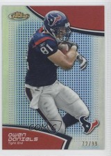 2011 Topps Finest Blue Refractor 72/99 Owen Daniels #94 0a7