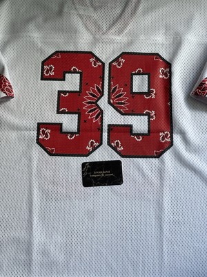 Supreme Bandana Football Jersey White Small Brand New Unworn