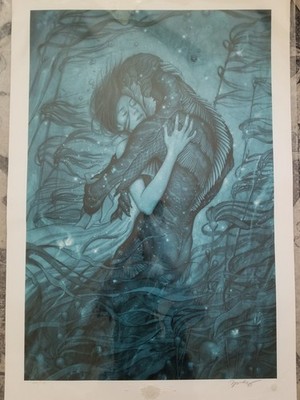 JAMES JEAN ''THE SHAPE OF WATER''  GICLEE FINE ART PRINT 2018 SIGNED LTD 1719 