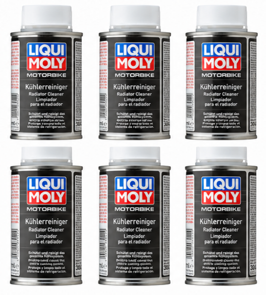 6X 150Ml Liqui Moly 3042 Motorbike KüHlerreiniger Cooler KüHlsystem Reiniger-image