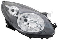 Tyc 20-1401-16-2 Scheinwerfer Rechts FüR Twingo Ii 03.07-11.11 Renault