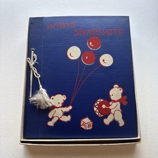 Vintage Baby Snapshots Album Full Of Vintage Children s Greetings Cards